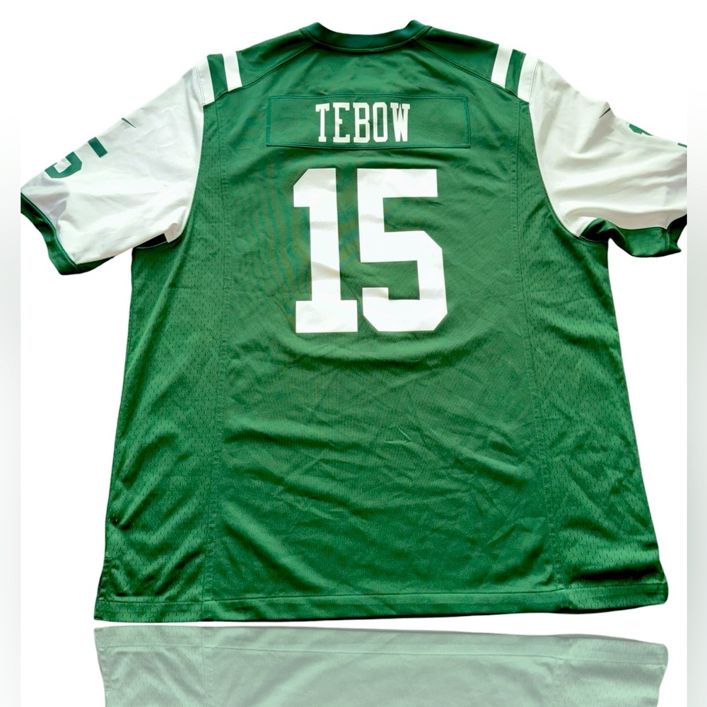 NIKE: New York Jets “Tim Tebow” Official On Field Jersey: 2XL: AFC: NFL